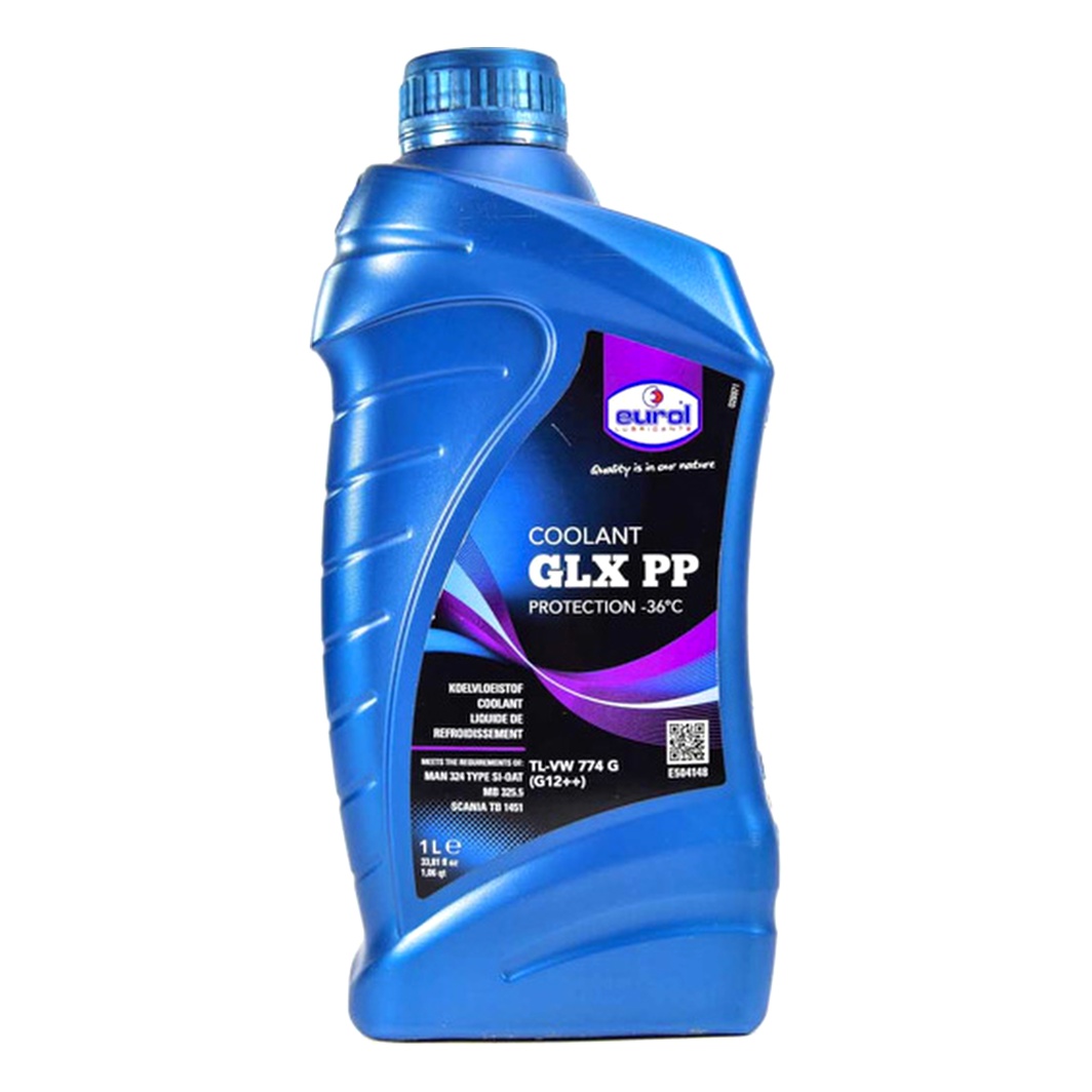 Готовий антифриз EUROL GLX PP фіолетовий G12++ -36 °C 1 л (E5041481L) - zapix