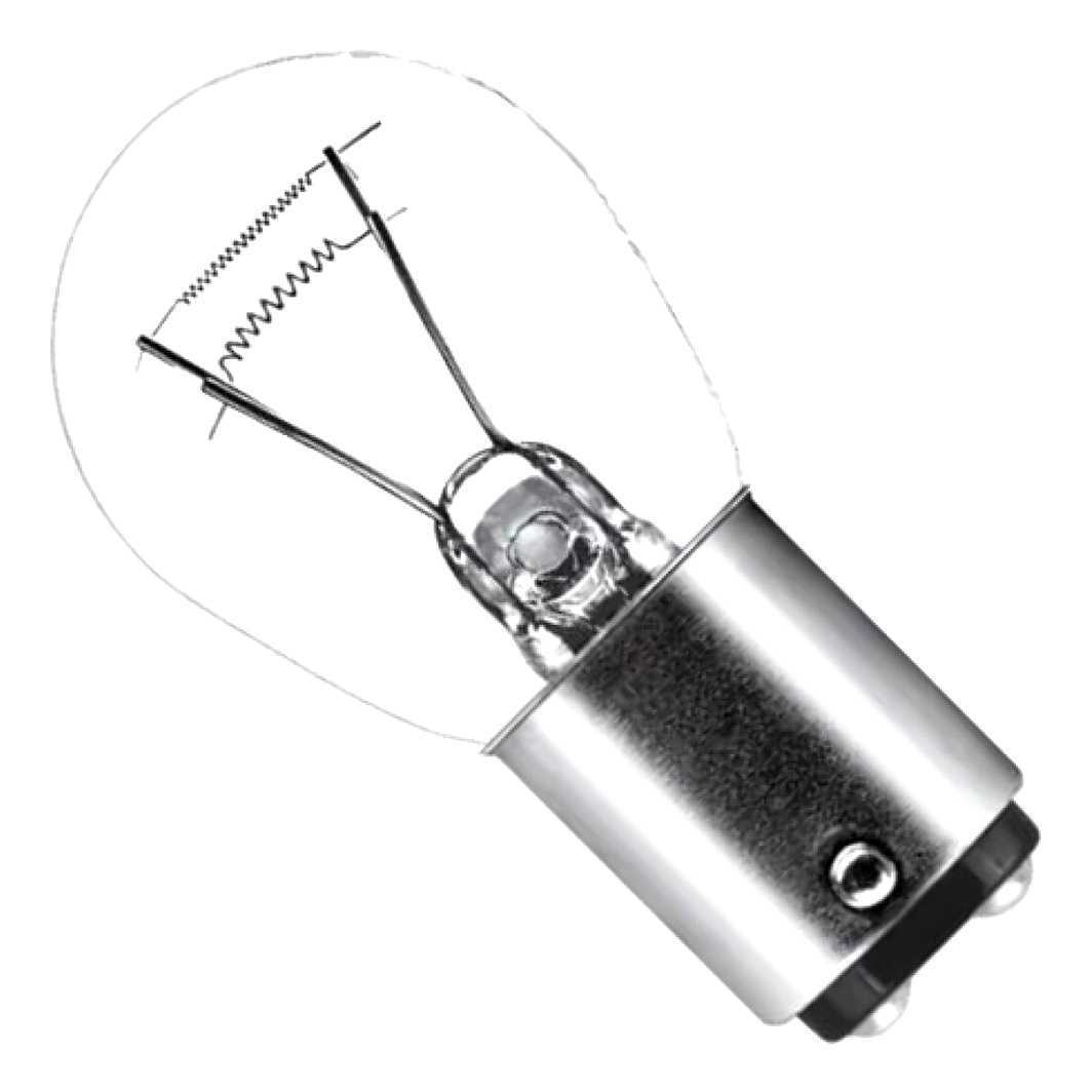 Автолампа накала TEMPEST P21/5W BAY15d 5W 24V прозрачная 24V215W - zapix