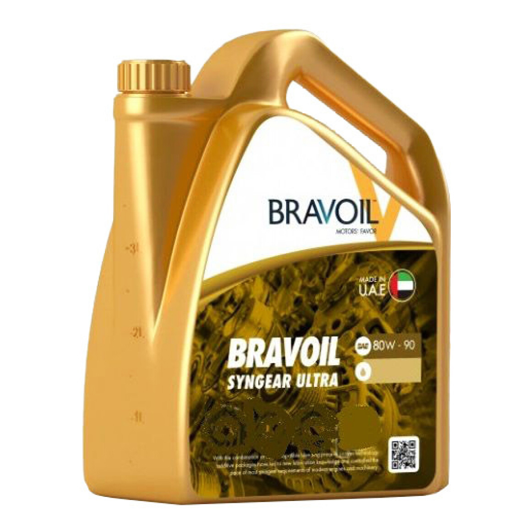 Трансмісійна олива BRAVOIL Ultra GL-4 / 5 80W-90 4 л 46834 - zapix