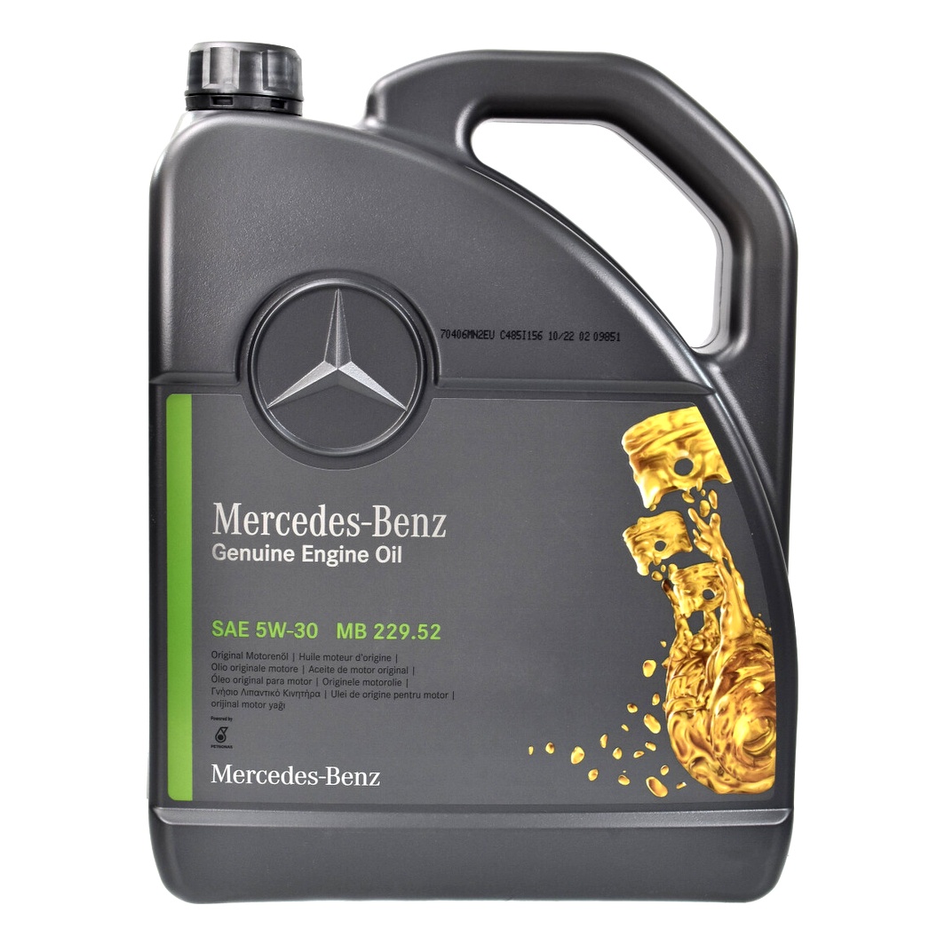 Моторна олива MERCEDES-BENZ / SMART MB 229.52 5W-30 5 л (A000989330913) - zapix