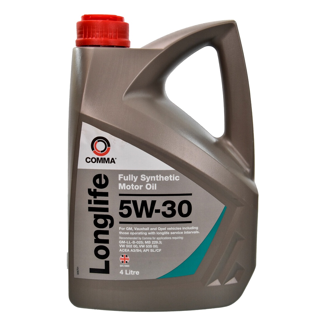 Моторное масло COMMA LongLife 5W-30 4 л (GML4L) - zapix