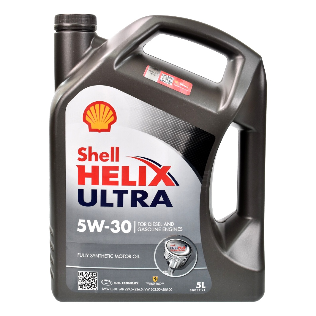 Моторна олива SHELL Helix Ultra 5W-30 5 л (550040640) - zapix