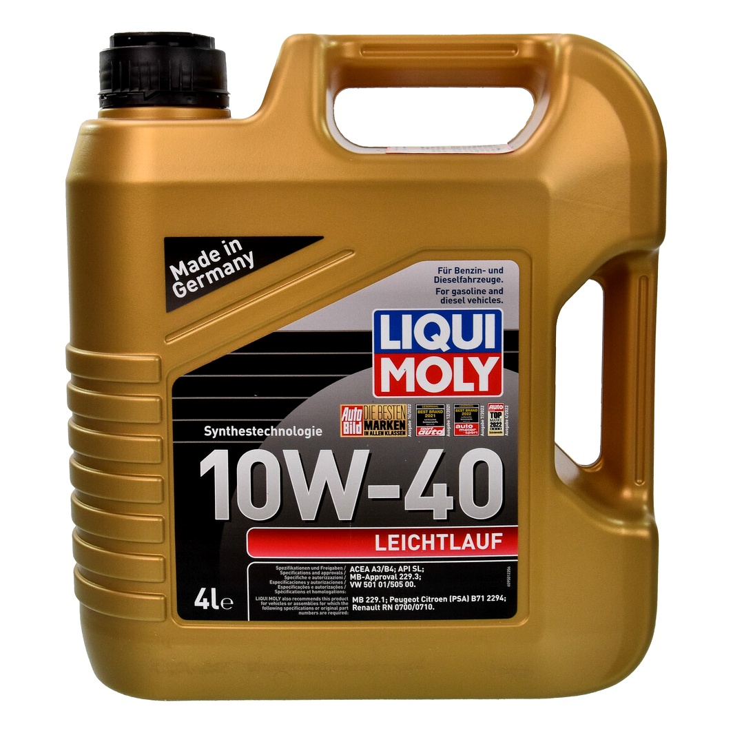 Моторна олива LIQUI MOLY Leichtlauf 10W-40 4 л (9501)