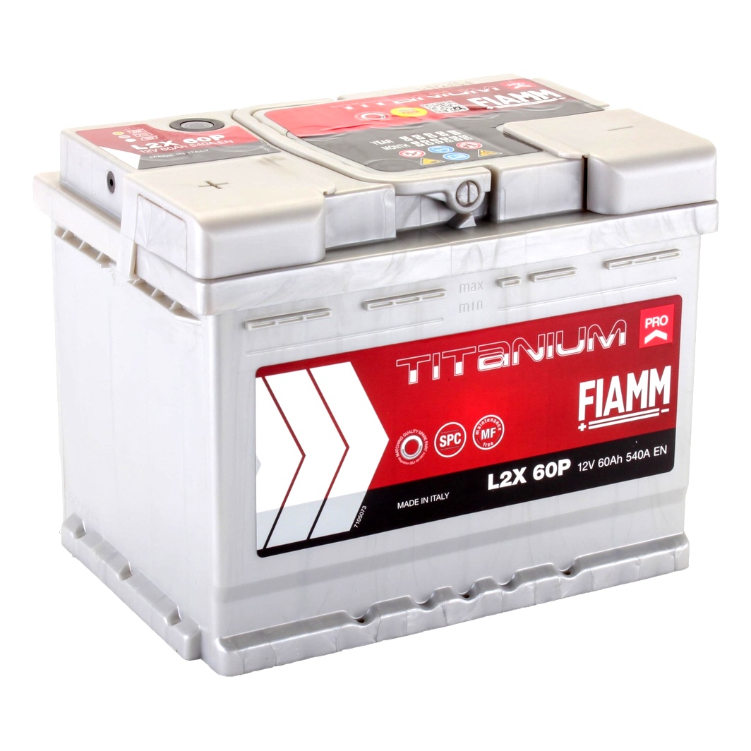 Акумулятор FIAMM Titanium Pro 12V 60Ah 540A L+ L2X60P - zapix
