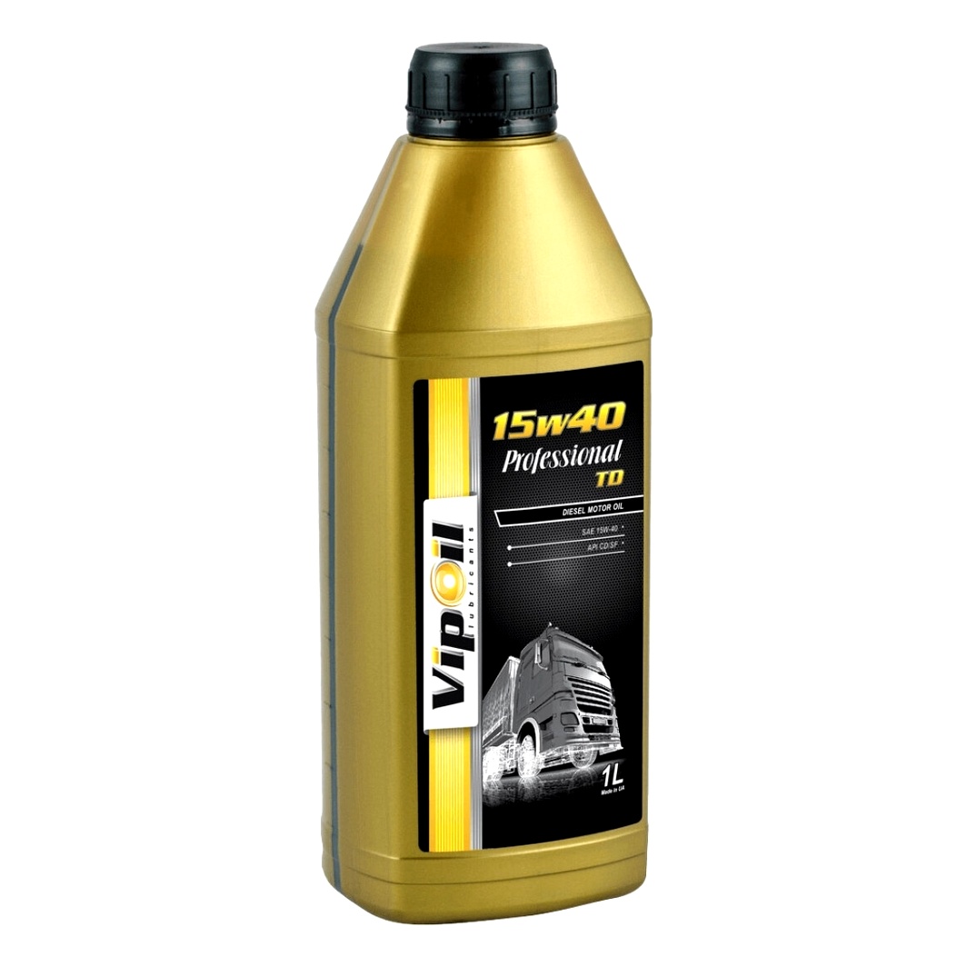 Моторна олива VIPOIL Professional TD 15W-40 1 л (162848) - zapix