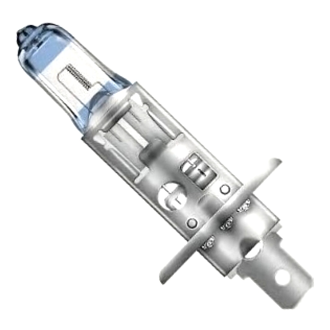 Автолампа галогеновая OSRAM Night Breaker Unlimited H1 P14.5s 55W 12V прозрачно-голубая 64150NBU01B - zapix