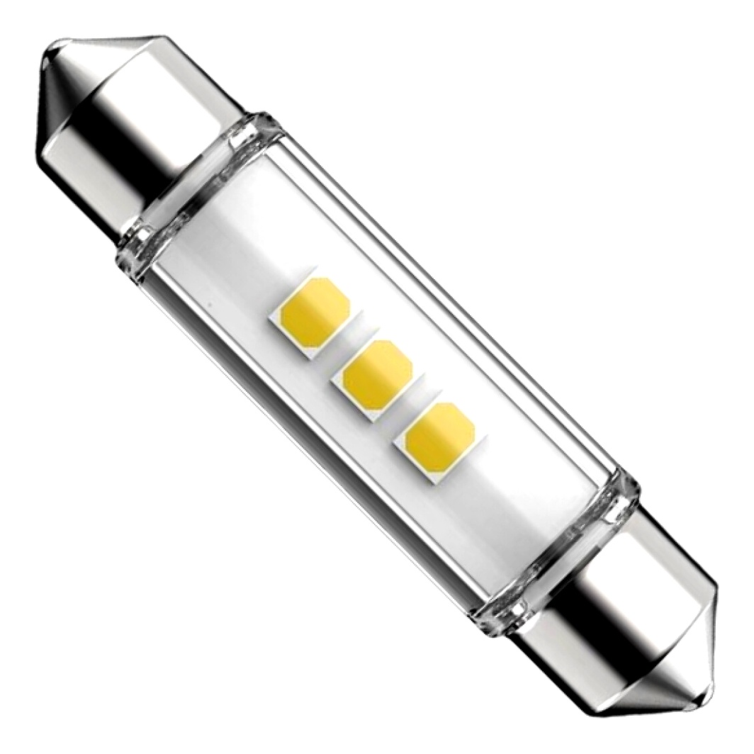 Автолампа LED (світлодіодна) PHILIPS Ultinon Pro7000 C5W SV8.5 1W 12V жовта 11866WU70X1 - zapix