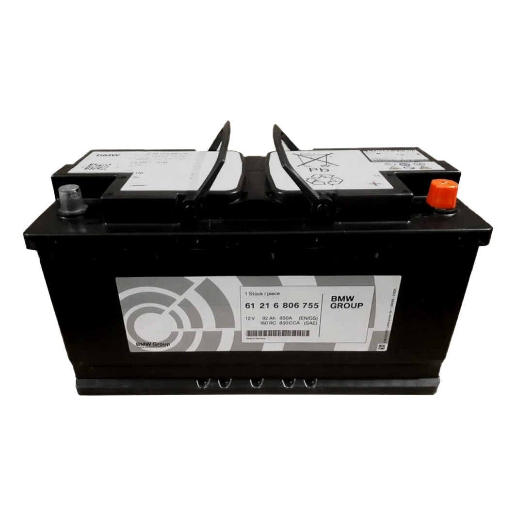 Акумулятор BMW / MINI AGM 12V 92Ah 850A R+ 61216806755 - zapix