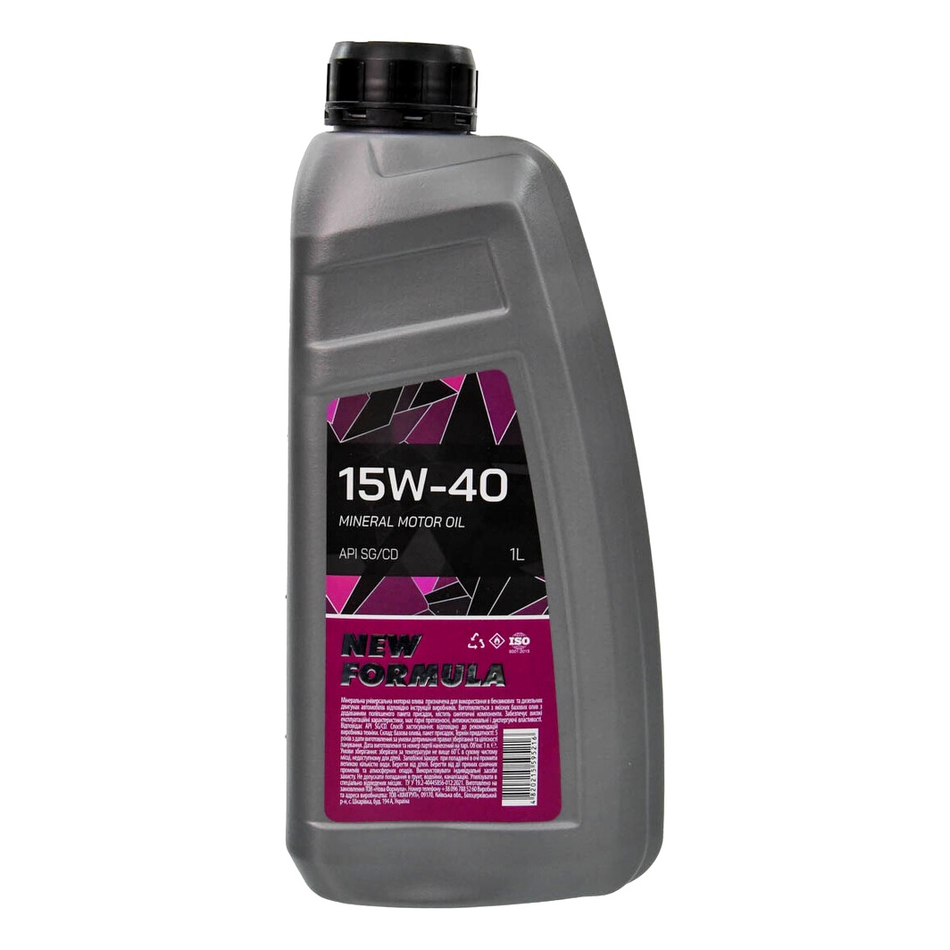 Моторна олива ДОРОЖНЯ КАРТА SG/CD 15W-40 1 л (4102871252) - zapix