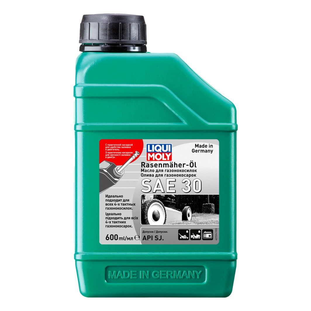 Моторное масло LIQUI MOLY Rasenmaher-Oil 30 4T 30 минеральное 0.6 л 7594 - zapix