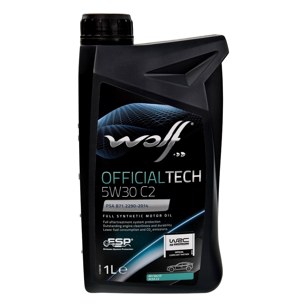 Моторна олива WOLF Officialtech C2 5W-30 1 л (8308918) - zapix