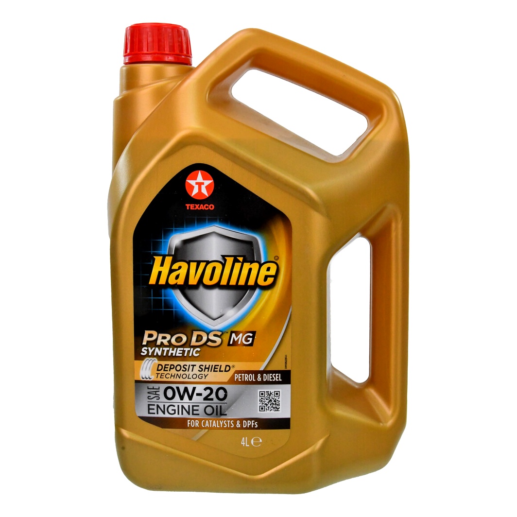 Моторна олива TEXACO Havoline ProDS MG 0W-20 4 л (804350MHE) - zapix