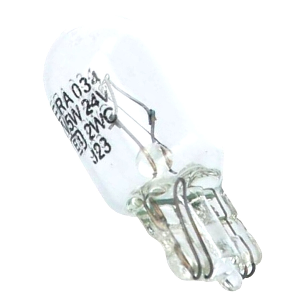 Автолампа накала ERA Standard W5W W2.1x9.5d 5W 24V прозрачная E034SD10C - zapix