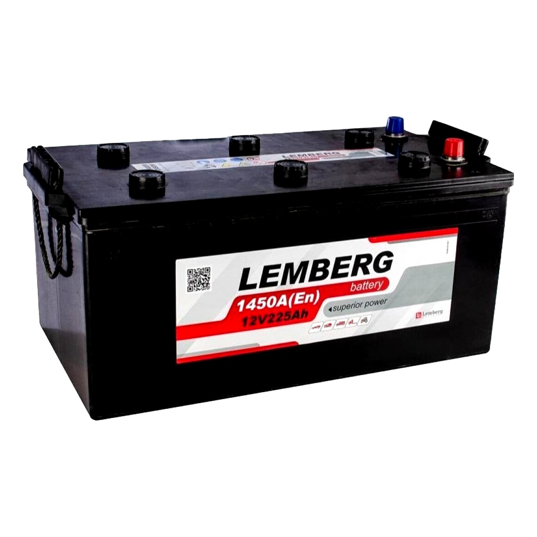 Акумулятор LEMBERG 12V 225Ah 1450A L+ LB2253 - zapix
