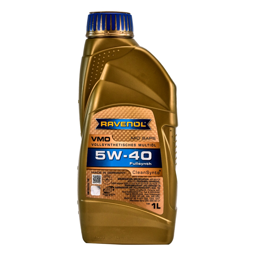 Моторное масло RAVENOL VMO 5W-40 1 л (11111331) - zapix