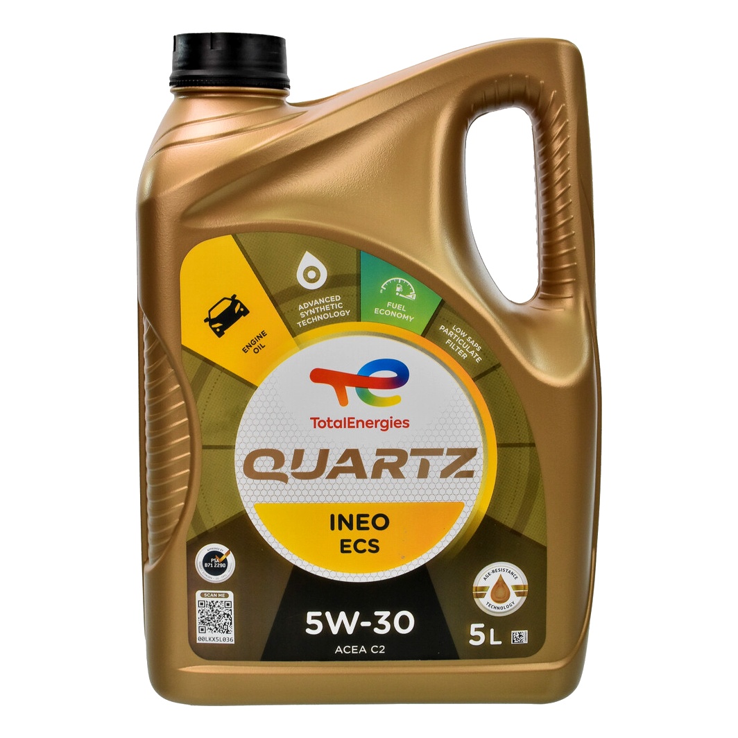 Моторна олива TOTAL Quartz Ineo ECS 5W-30 5 л (216634) - zapix