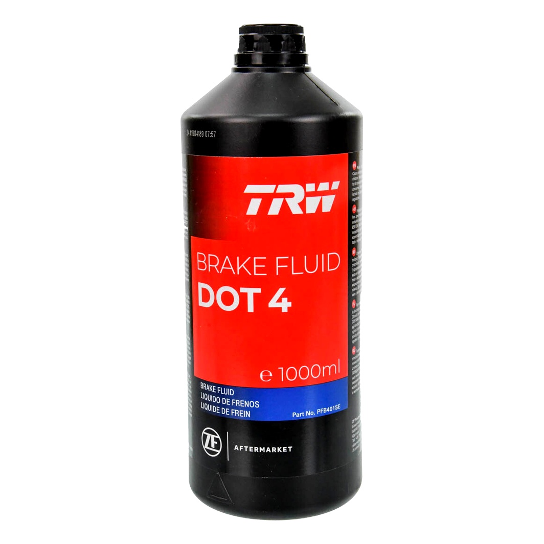 Гальмівна рідина TRW DOT 4 пластик 1 л PFB401 - zapix