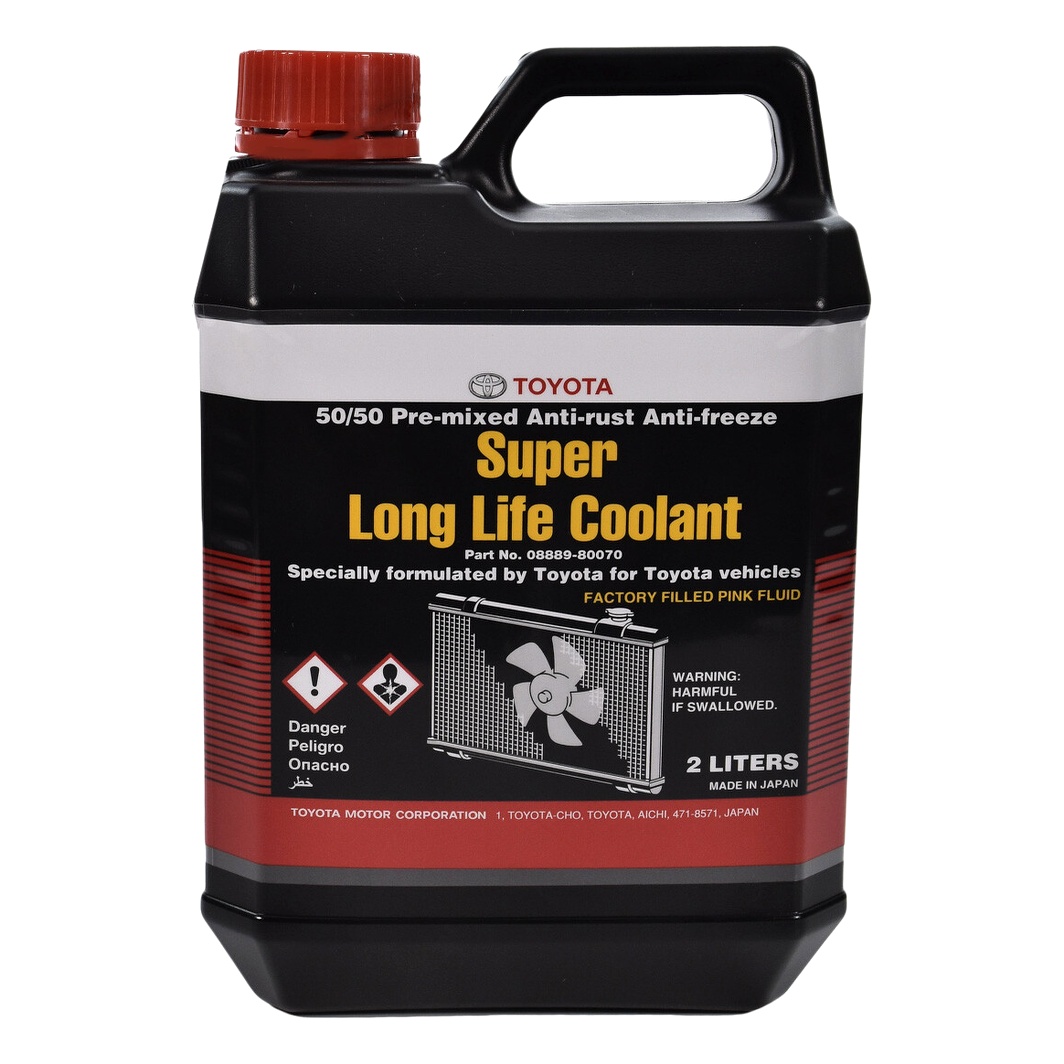 Готовий антифриз TOYOTA / LEXUS Super Long Life рожевий -37 °C 2 л (0888980070) - zapix