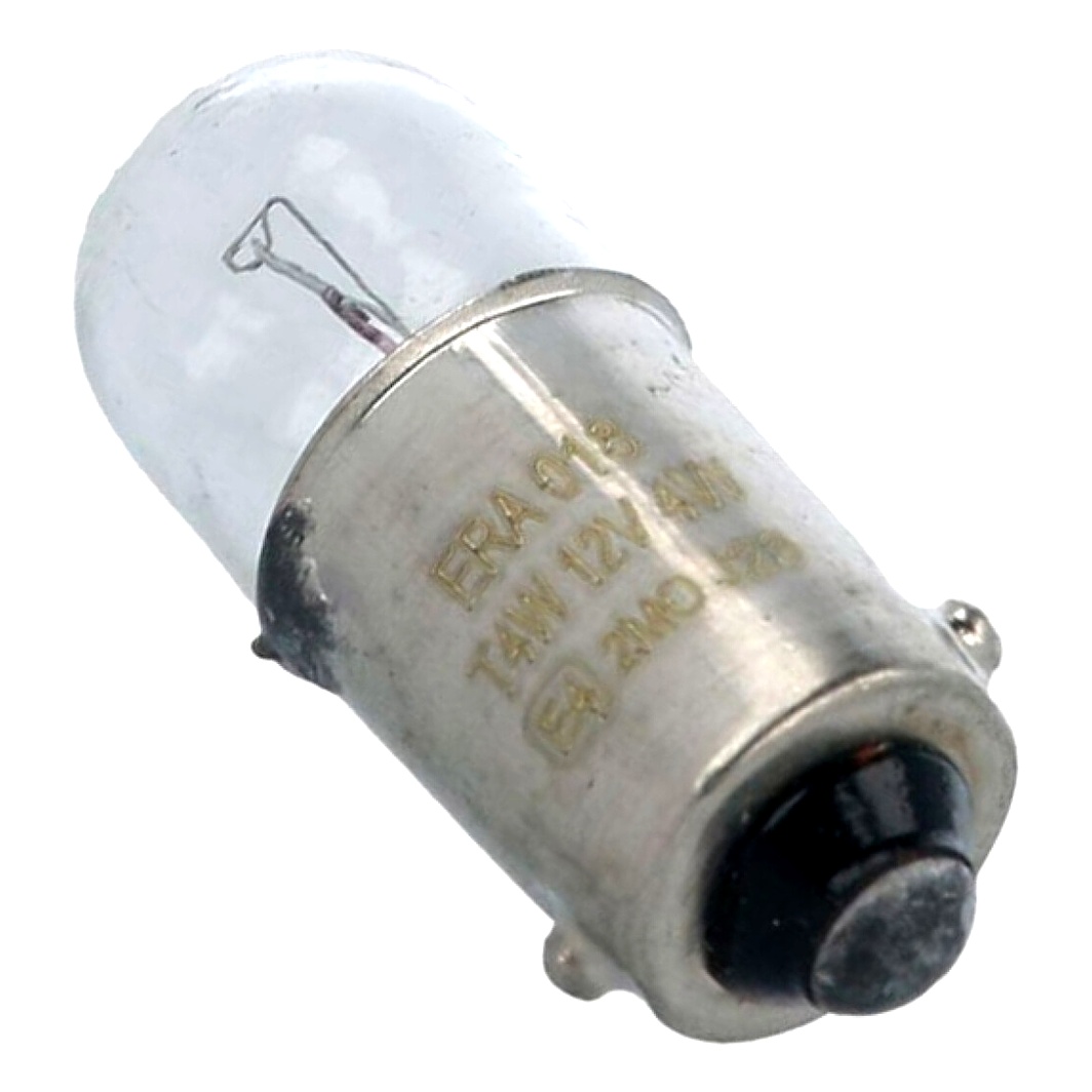 Автолампа розжарювання ERA Standard T4W BA9s 4W 12V прозора E018SD2B - zapix