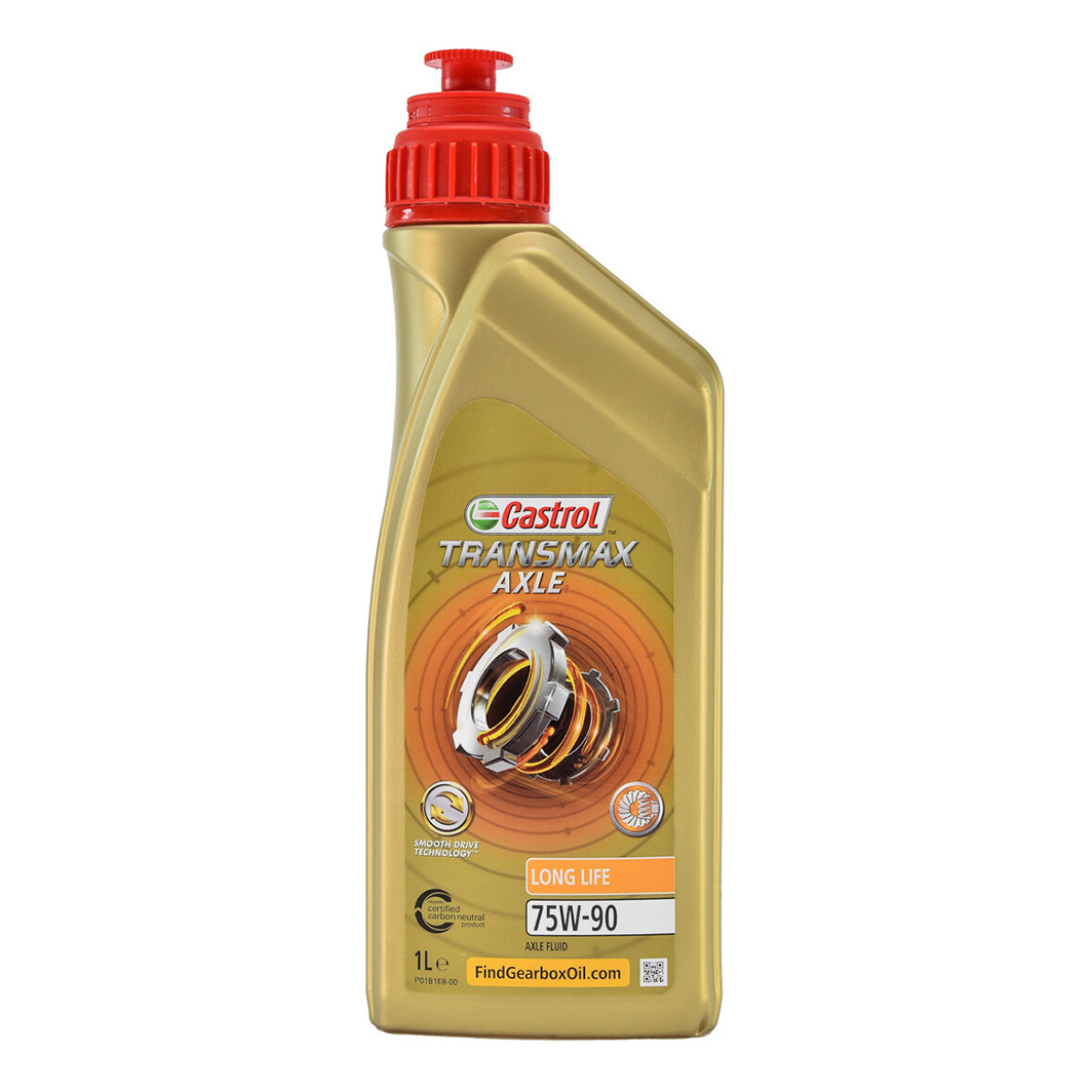 Трансмиссионное масло CASTROL Transmax Axle Long Life GL-5 75W-90 1 л EBSYNTLL912X1 - zapix