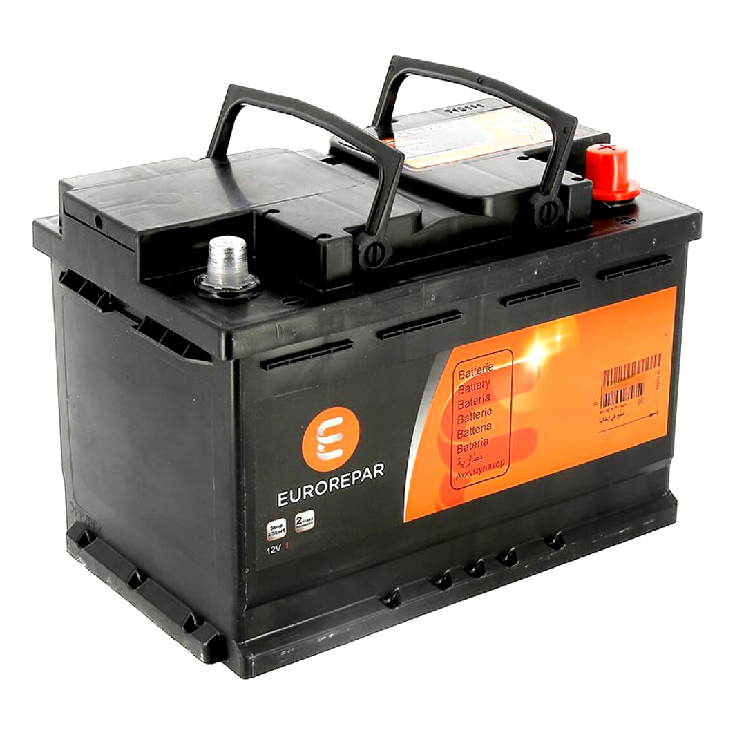 Акумулятор EUROREPAR AGM Start Stop 12V 60Ah 680A R+ 1648431380 - zapix