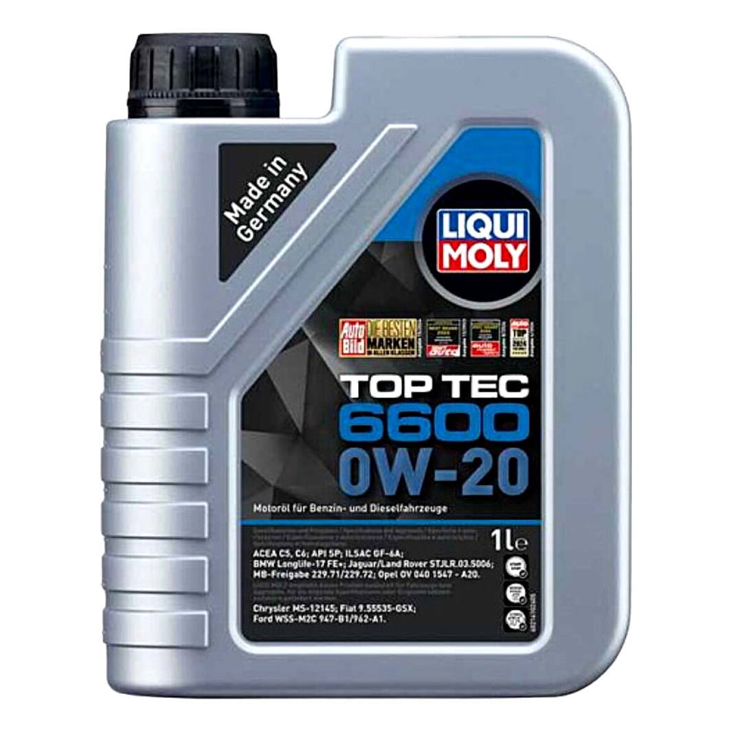 Моторное масло LIQUI MOLY Top Tec 6600 0W-20 1 л (21410) - zapix
