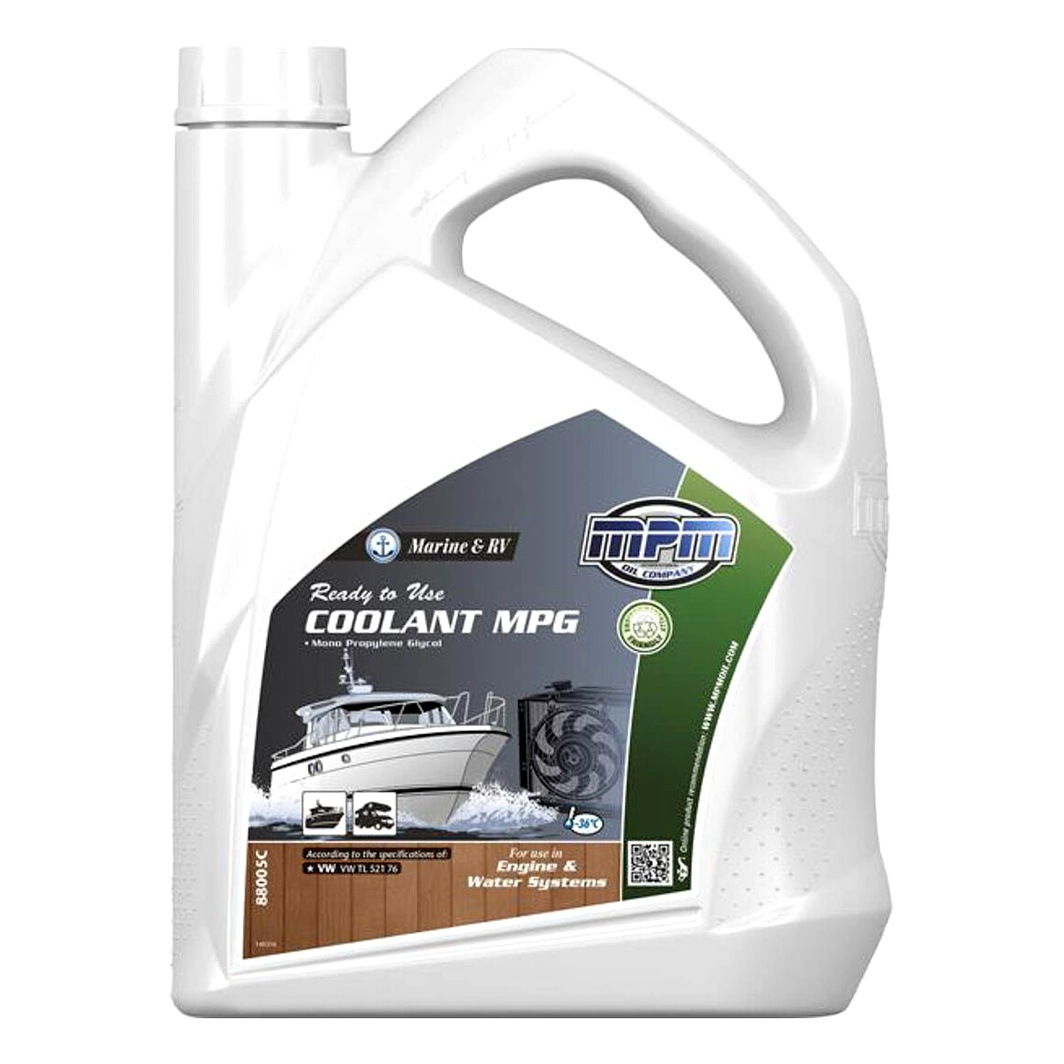 Готовий антифриз MPM Coolant червоний 5 л (88005C) - zapix