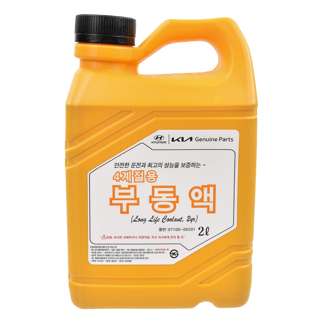 Концентрат антифризу HYUNDAI / KIA Long Life Coolant червоний 2 л (0710000201) - zapix