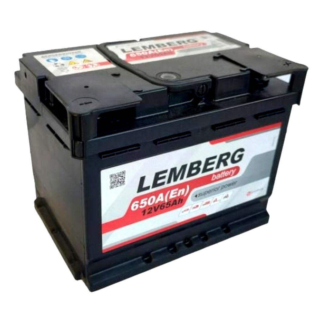 Акумулятор LEMBERG Superior Power 12V 65Ah 650A R+ LB650 - zapix