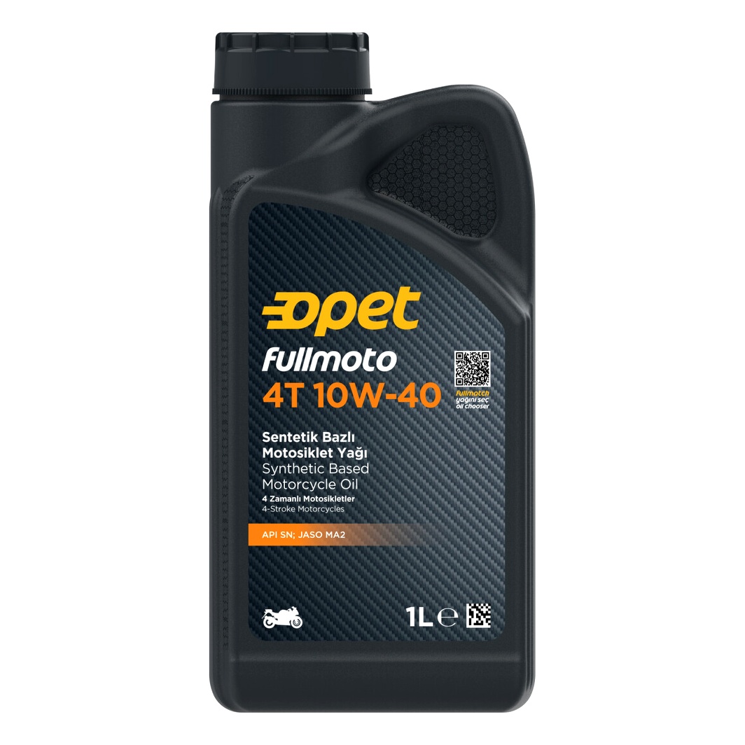 Моторное масло OPET Fullmoto 4T 10W-40 полусинтетическое 1 л 601221859 - zapix