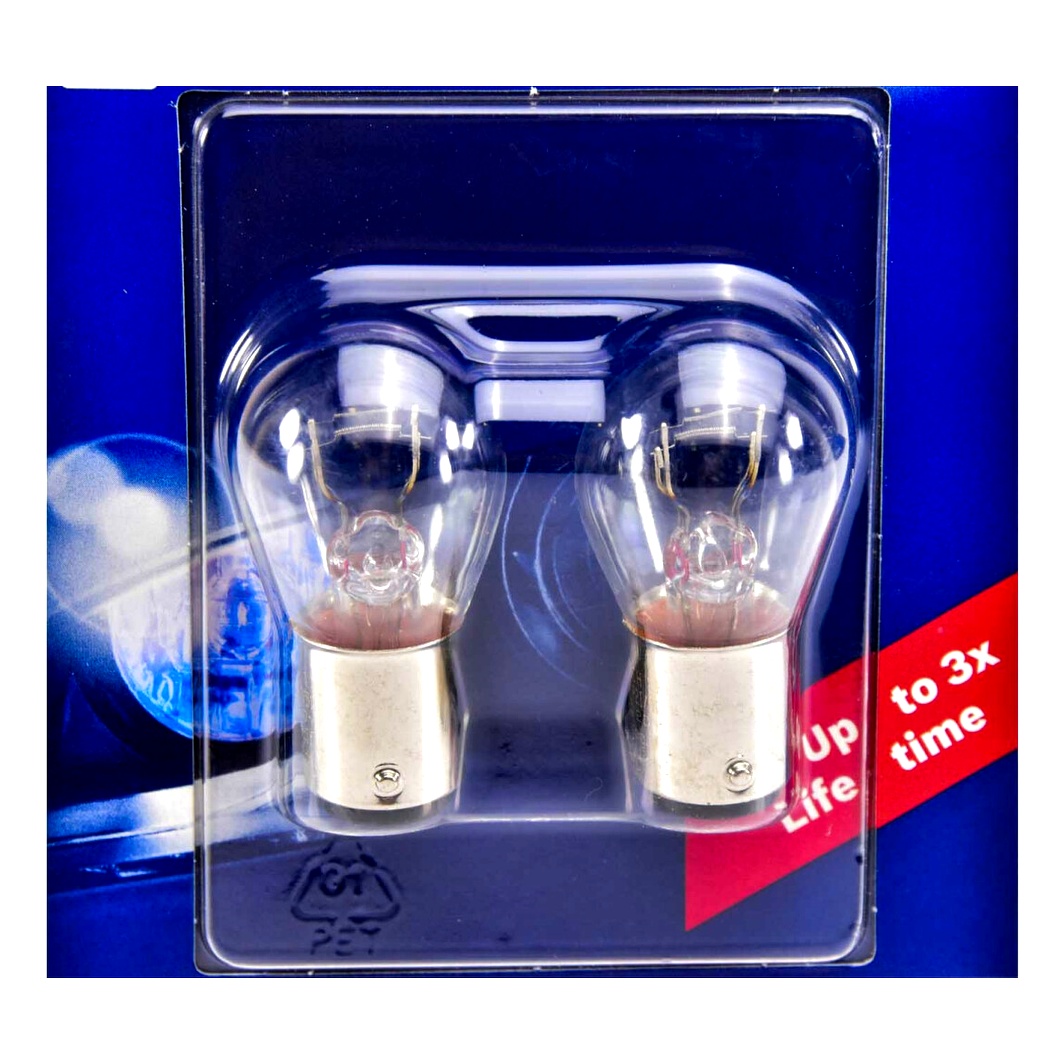 Автолампа накала BOSCH Longlife Daytime P21/5W BAY15d 5W 12V прозрачная 1987301055 - zapix