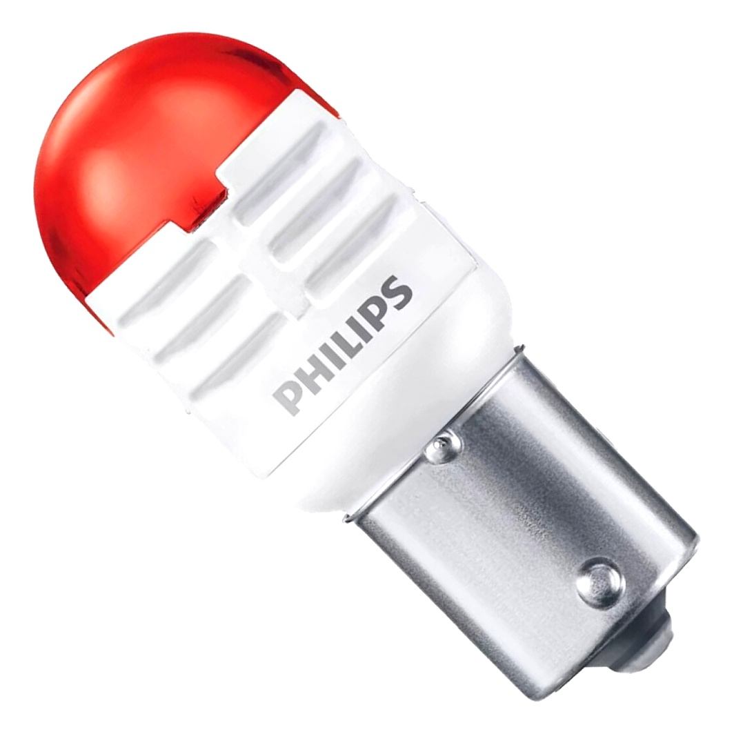 Автолампа LED (світлодіодна) PHILIPS Ultinon Pro3000 P21W BA15s 1.75W 12V червона 11498U30RB2 - zapix