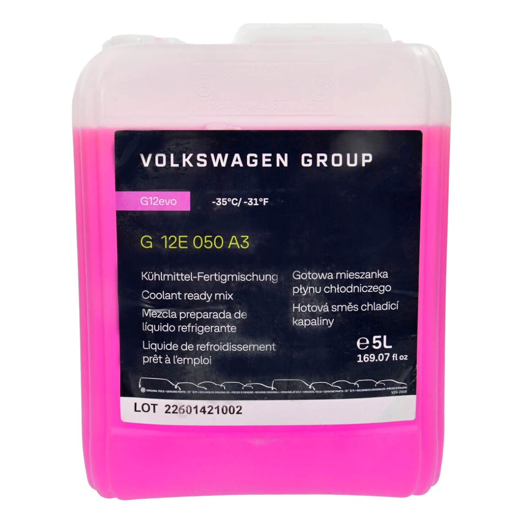 Готовий антифриз VAG Evo фіолетовий G12 evo -35 °C 5 л (G12E050A3) - zapix