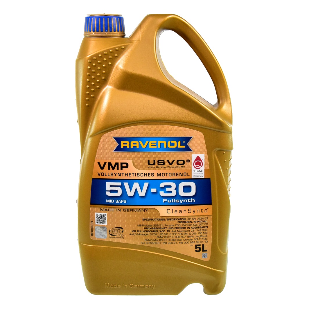 Моторное масло RAVENOL VMP 5W-30 5 л (1111122005) - zapix