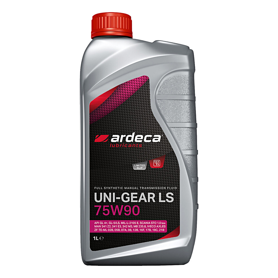 Трансмиссионное масло ARDECA Uni-Gear LS GL-5 LS 75W-90 1 л 5425026361877 - zapix