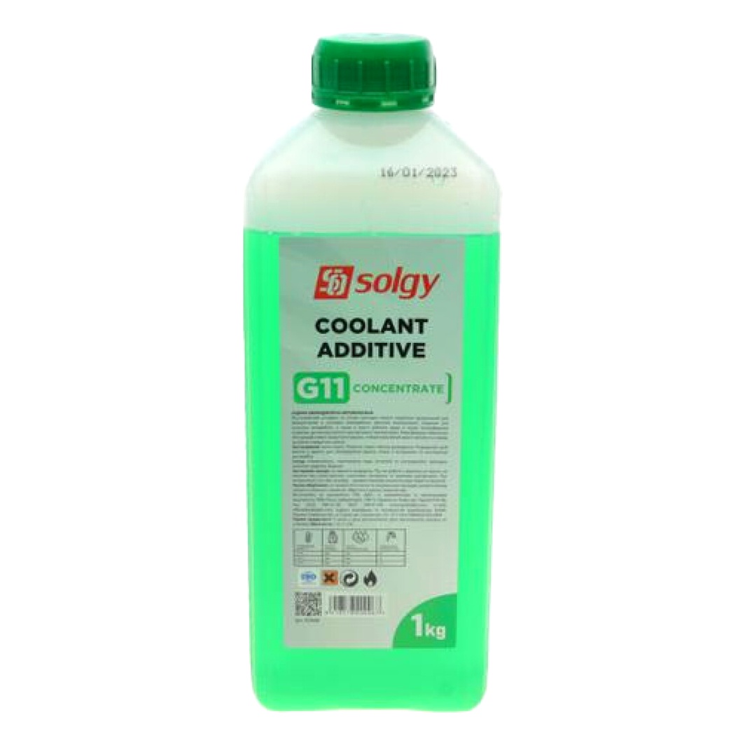 Концентрат антифризу SOLGY зелений G11 -80 °C 1 л (503006) - zapix
