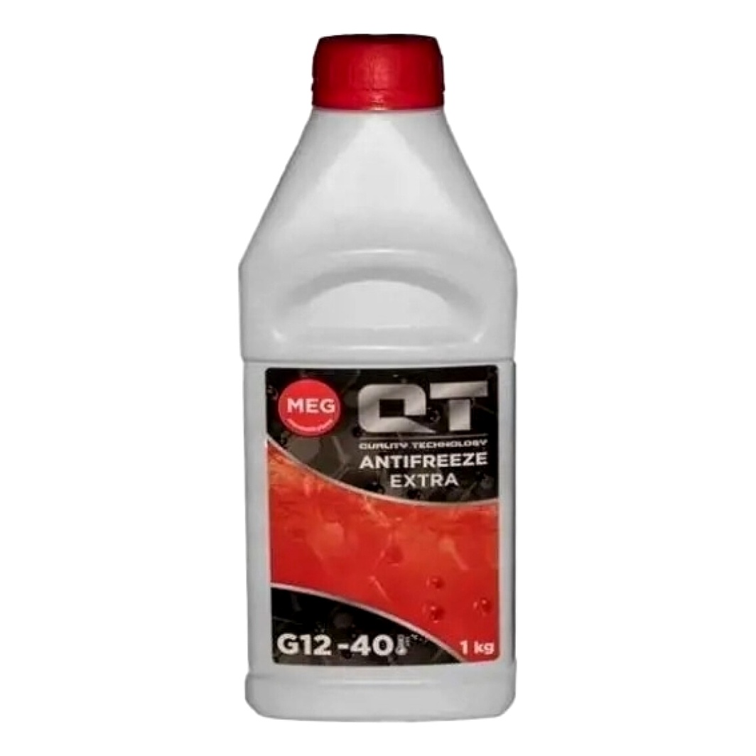 Готовий антифриз QT MEG Extra червоний G12 -40 °C 1 л (QT561401) - zapix