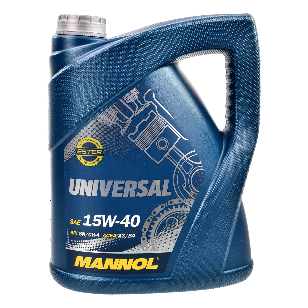 Моторна олива MANNOL Universal 15W-40 5 л (MN74055) - zapix