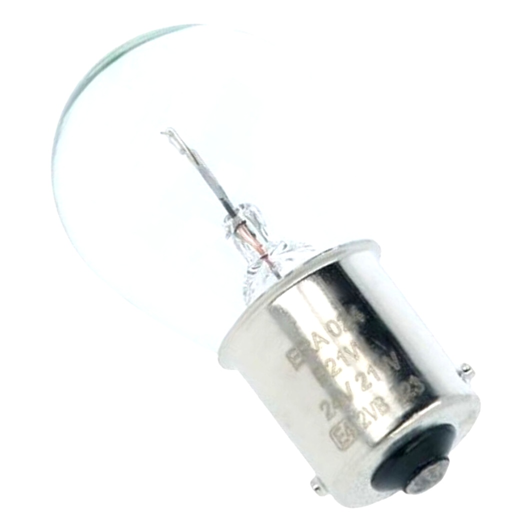 Автолампа розжарювання ERA Standard P21W BA15s 21W 24V прозора E024SD2B - zapix