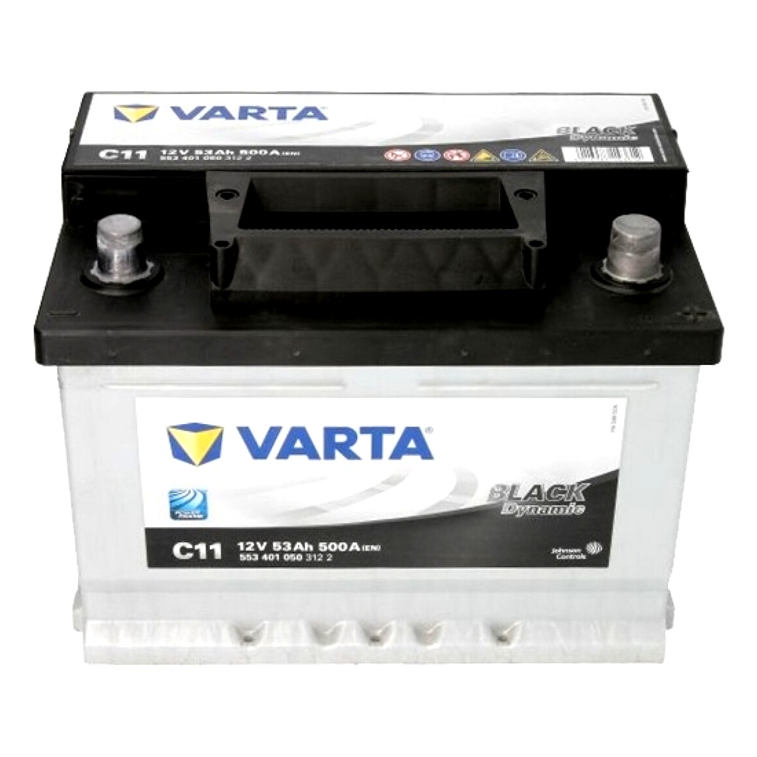 Акумулятор VARTA Black Dynamic 12V 53Ah 500A R+ 553401050 - zapix