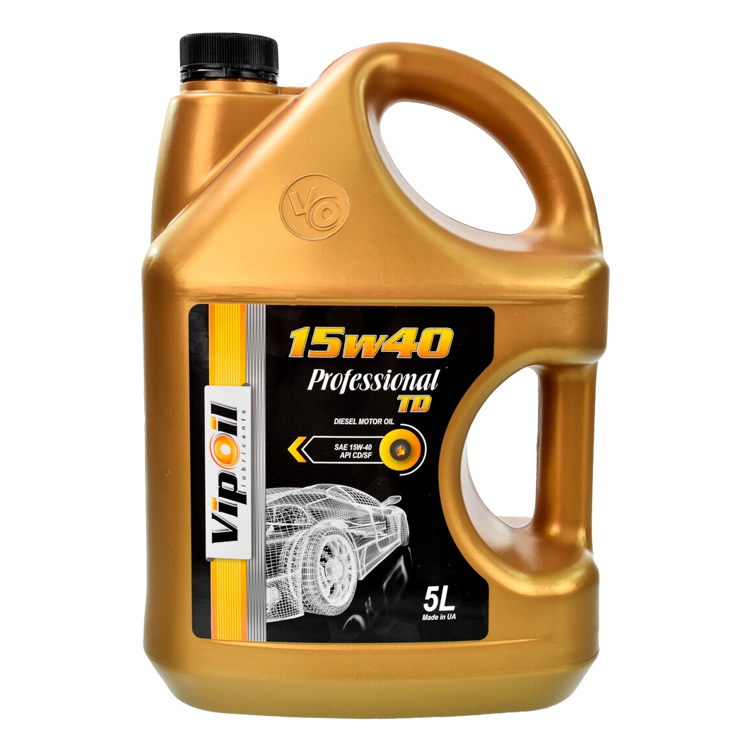 Моторна олива VIPOIL Professional TD 15W-40 5 л (162849) - zapix