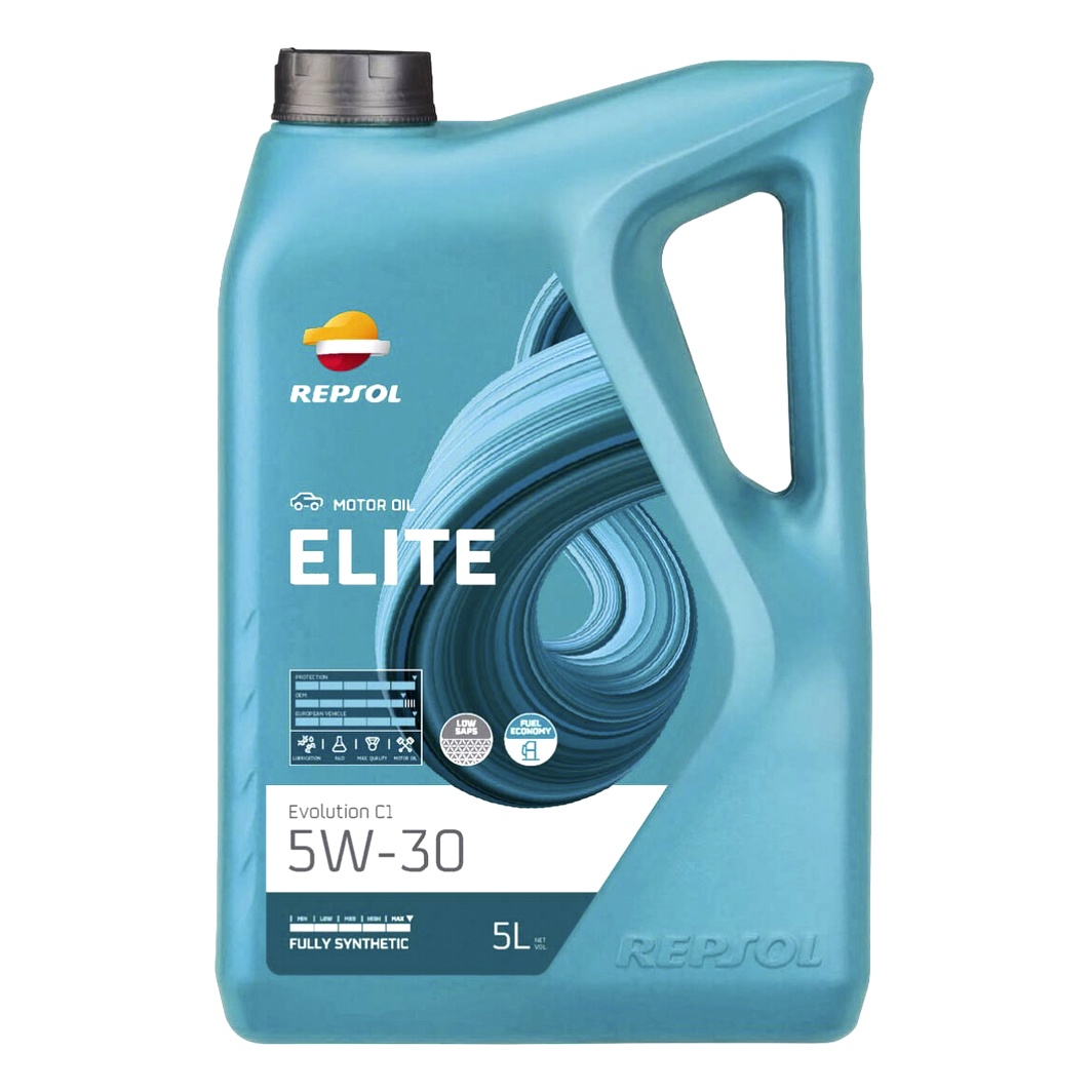 Моторна олива REPSOL Elite Evolution C1 5W-30 5 л (RPP0051IFB) - zapix