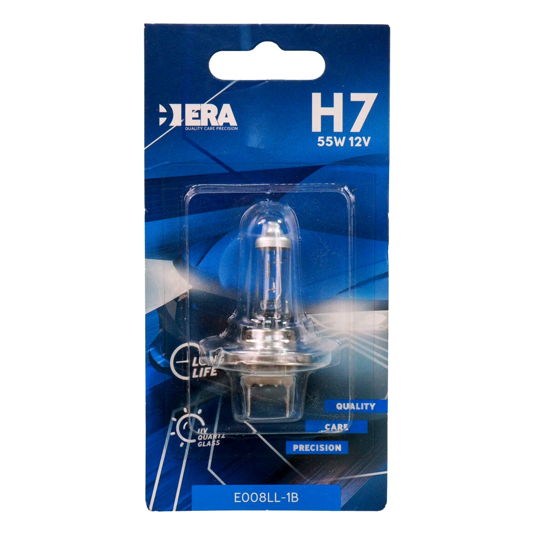 Автолампа галогенова ERA H7 PX26d 55W 12V біла E008LL1B - zapix
