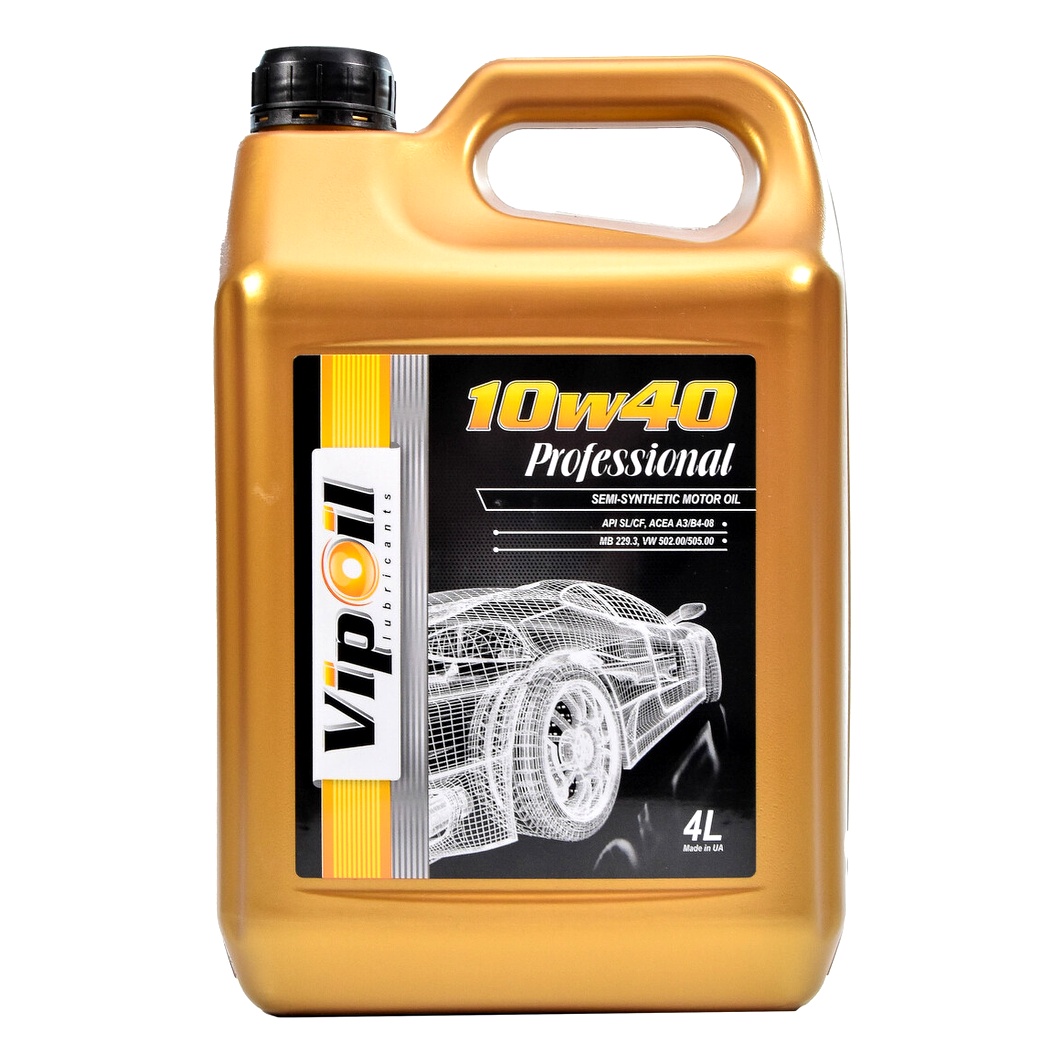 Моторное масло VIPOIL Professional 10W-40 4 л (162827) - zapix