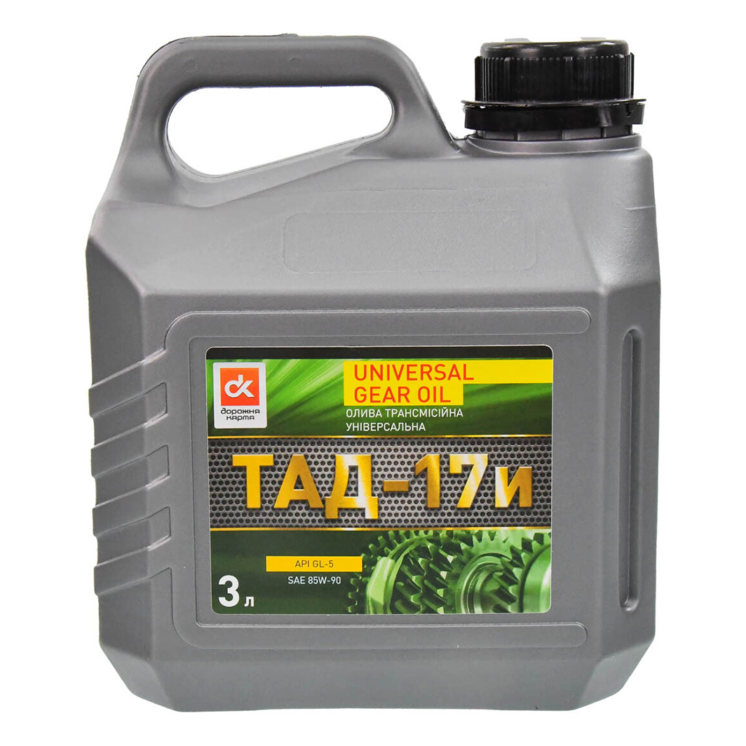 Трансмісійна олива ДОРОЖНЯ КАРТА ТАД-17и GL-5 85W-90 3 л 4102871272 - zapix