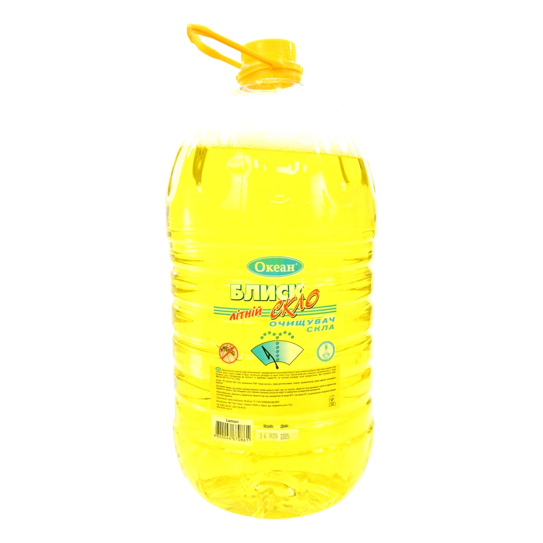 Омыватель стекла готовый летний OCEAN БлескСтекло Citron Fresh 5 л 4820046670861 - zapix
