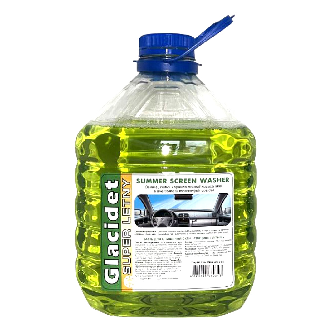 Омивач скла готовий літній VELVANA Glacidet 2.9 л VELGLACSUMMER29KG - zapix