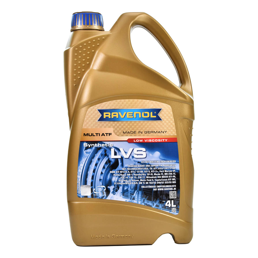 Трансмиссионное масло RAVENOL Multi ATF LVS 4 л 1211145004 - zapix