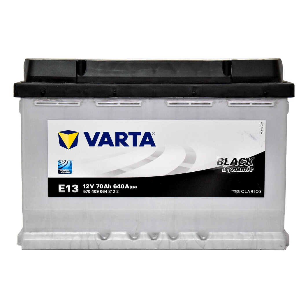Акумулятор VARTA Black Dynamic 12V 70Ah 640A R+ 570409064 - zapix