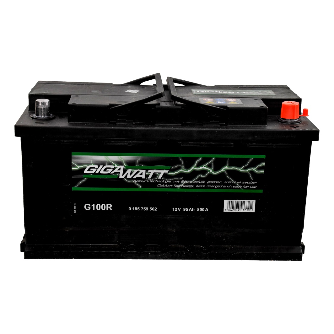 Акумулятор GIGAWATT 12V 95Ah 800A R+ 0185759502 - zapix